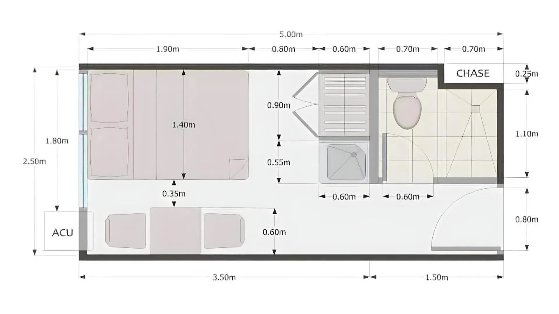 Studio In The Metro I Near Mrt I Wifi Manila